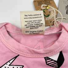 Load image into Gallery viewer, Girls Milk &amp; Masuki, stretchy organic cotton romper, wonderland, NEW, size 0,  