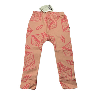 Girls Milk & Masuki, pink organic cotton leggings/bottoms, NEW, size 2,  