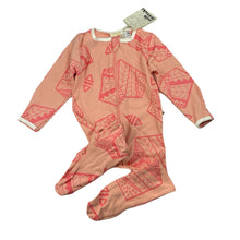Load image into Gallery viewer, Girls Milk &amp; Masuki, organic cotton zip coverall / romper, NEW, size 0,  