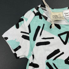 Load image into Gallery viewer, unisex Milk &amp; Masuki, organic cotton bodysuit/romper, NEW, size 00,  