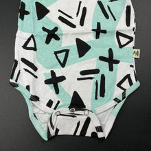 Load image into Gallery viewer, unisex Milk &amp; Masuki, organic cotton bodysuit/romper, NEW, size 0,  