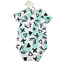Load image into Gallery viewer, unisex Milk &amp; Masuki, organic cotton bodysuit/romper, NEW, size 0,  