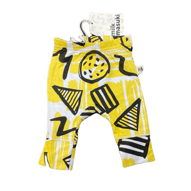 unisex Milk & Masuki, organic cotton leggings / bottoms, elasticated, NEW, size 0000,  