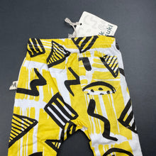 Load image into Gallery viewer, unisex Milk &amp; Masuki, organic cotton leggings / bottoms, elasticated, NEW, size 00,  