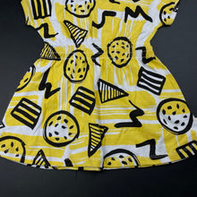 Load image into Gallery viewer, Girls Milk &amp; Masuki, organic cotton elastic waist dress, NEW, size 1, L: 44cm