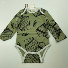 Load image into Gallery viewer, unisex Milk &amp; Masuki, soft feel organic cotton bodysuit/romper, NEW, size 00,  