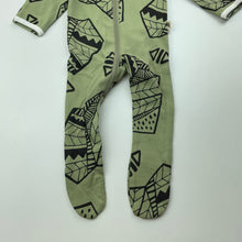 Load image into Gallery viewer, unisex Milk &amp; Masuki, organic cotton zip coverall / romper, NEW, size 0000,  