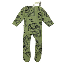 Load image into Gallery viewer, unisex Milk &amp; Masuki, organic cotton zip coverall / romper, NEW, size 0000,  