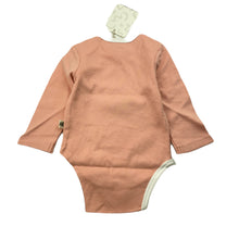 Load image into Gallery viewer, Girls Milk &amp; Masuki, soft organic cotton bodysuit / romper, butterfly, NEW, size 00,  