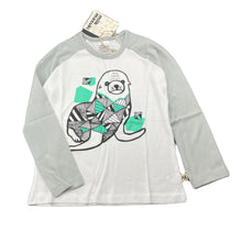 Load image into Gallery viewer, unisex Milk &amp; Masuki, soft feel organic cotton top, seal, NEW, size 5,  