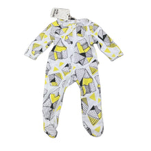 Load image into Gallery viewer, unisex Milk &amp; Masuki, organic cotton zip coverall/romper, NEW, size 0000,  
