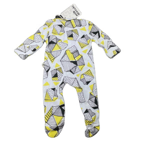 unisex Milk & Masuki, organic cotton zip coverall/romper, NEW, size 0000,  