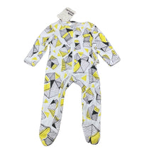 Load image into Gallery viewer, unisex Milk &amp; Masuki, organic cotton zip coverall/romper, NEW, size 000,  