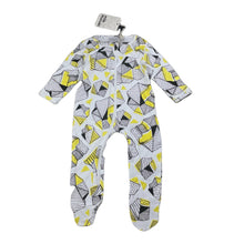 Load image into Gallery viewer, unisex Milk &amp; Masuki, organic cotton zip coverall/romper, NEW, size 00,  