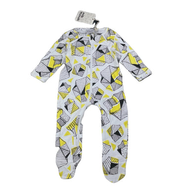 unisex Milk & Masuki, organic cotton zip coverall/romper, NEW, size 00,  