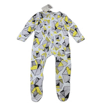 Load image into Gallery viewer, unisex Milk &amp; Masuki, organic cotton zip coverall/romper, NEW, size 0,  