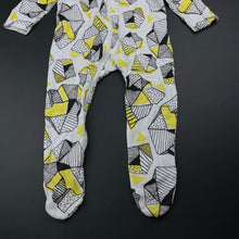 Load image into Gallery viewer, unisex Milk &amp; Masuki, organic cotton zip coverall/romper, NEW, size 0,  