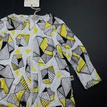 Load image into Gallery viewer, unisex Milk &amp; Masuki, organic cotton zip coverall/romper, NEW, size 0,  