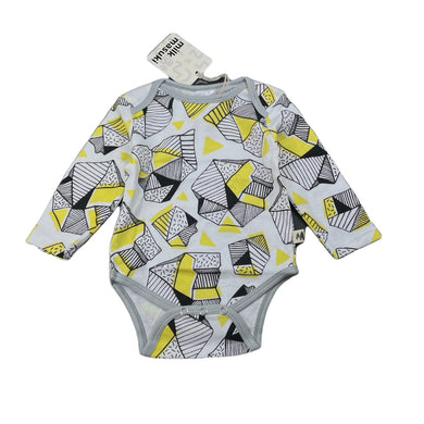 unisex Milk & Masuki, organic cotton bodysuit/romper, NEW, size 00,  