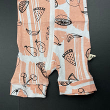 Load image into Gallery viewer, Girls Milk &amp; Masuki, organic cotton zip romper, fruit, NEW, size 0000,  