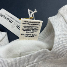 Load image into Gallery viewer, Girls Milk &amp; Masuki, fleece lined organic cotton sweater tunic dress, NEW, size 5, L: 50cm at front