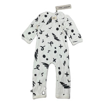 Load image into Gallery viewer, Girls Milk &amp; Masuki, soft feel organic cotton blend romper, rabbit, NEW, size 000,  