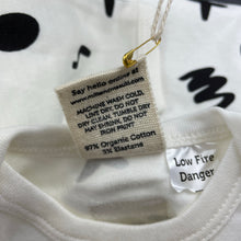Load image into Gallery viewer, Girls Milk &amp; Masuki, soft feel organic cotton blend romper, rabbit, NEW, size 00,  
