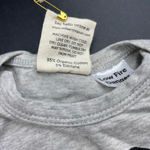 Load image into Gallery viewer, unisex Milk &amp; Masuki, organic cotton blend t-shirt/top, egg &amp; spoon, NEW, size 000,  