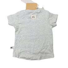 Load image into Gallery viewer, unisex Milk &amp; Masuki, organic cotton blend t-shirt/top, egg &amp; spoon, NEW, size 000,  