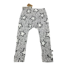 Load image into Gallery viewer, Girls Milk &amp; Masuki, organic cotton blend leggings, stars, NEW, size 5,  