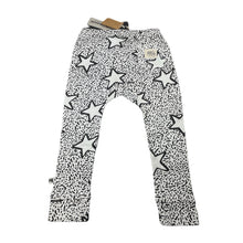 Load image into Gallery viewer, Girls Milk &amp; Masuki, organic cotton blend leggings, stars, NEW, size 5,  