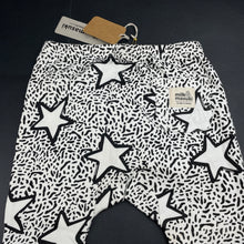Load image into Gallery viewer, Girls Milk &amp; Masuki, organic cotton blend leggings, stars, NEW, size 5,  