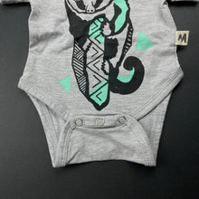 Load image into Gallery viewer, unisex Milk &amp; Masuki, organic cotton bodysuit/romper, possum, NEW, size 0000,  