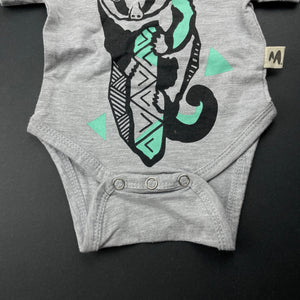unisex Milk & Masuki, organic cotton bodysuit/romper, possum, NEW, size 0000,  
