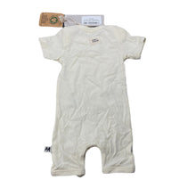 Load image into Gallery viewer, unisex Milk &amp; Masuki, stretchy organic cotton blend romper, rainbow, NEW, size 0000,  