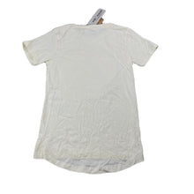 Load image into Gallery viewer, unisex Milk &amp; Masuki, stretchy organic cotton blend t-shirt, rainbow, NEW, size 7,  