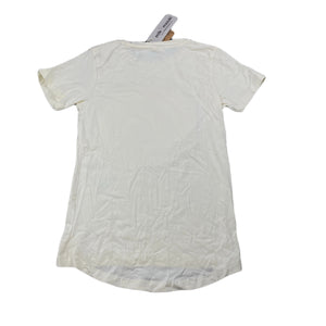 unisex Milk & Masuki, stretchy organic cotton blend t-shirt, rainbow, NEW, size 7,  