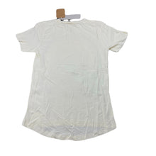 Load image into Gallery viewer, unisex Milk &amp; Masuki, stretchy organic cotton blend t-shirt, rainbow, NEW, size 6,  