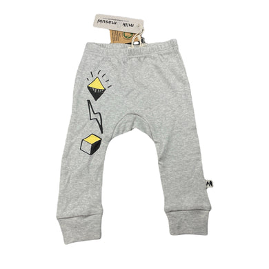 unisex Milk & Masuki, soft feel organic cotton leggings / bottoms, NEW, size 0,  