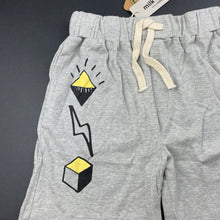 Load image into Gallery viewer, unisex Milk &amp; Masuki, soft feel organic cotton shorts, elasticated, NEW, size 7,  