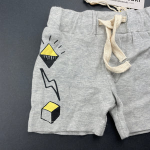 unisex Milk & Masuki, soft feel organic cotton shorts, elasticated, NEW, size 00,  