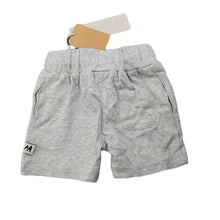 Load image into Gallery viewer, unisex Milk &amp; Masuki, soft feel organic cotton shorts, elasticated, NEW, size 00,  