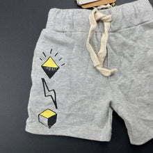 Load image into Gallery viewer, unisex Milk &amp; Masuki, soft feel organic cotton shorts, elasticated, NEW, size 0,  