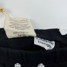 Load image into Gallery viewer, unisex Milk &amp; Masuki, organic cotton leggings/bottoms, squiggle, NEW, size 0000,  