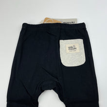 Load image into Gallery viewer, unisex Milk &amp; Masuki, soft feel organic cotton leggings / bottoms, NEW, size 3,  