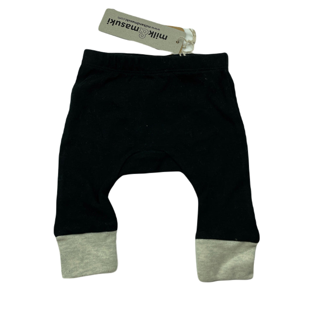 unisex Milk & Masuki, soft feel organic cotton leggings / bottoms, NEW, size 0000,  