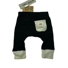 Load image into Gallery viewer, unisex Milk &amp; Masuki, soft feel organic cotton leggings / bottoms, NEW, size 0000,  