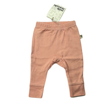 Load image into Gallery viewer, Girls Milk &amp; Masuki, pink organic cotton leggings/bottoms, NEW, size 000,  