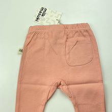Load image into Gallery viewer, Girls Milk &amp; Masuki, pink organic cotton leggings/bottoms, NEW, size 00,  