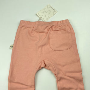 Girls Milk & Masuki, pink organic cotton leggings/bottoms, NEW, size 2,  